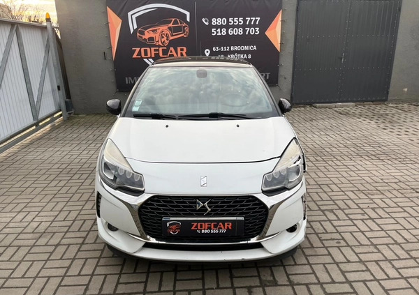 Citroen DS3 cena 15500 przebieg: 124423, rok produkcji 2016 z Ozorków małe 154